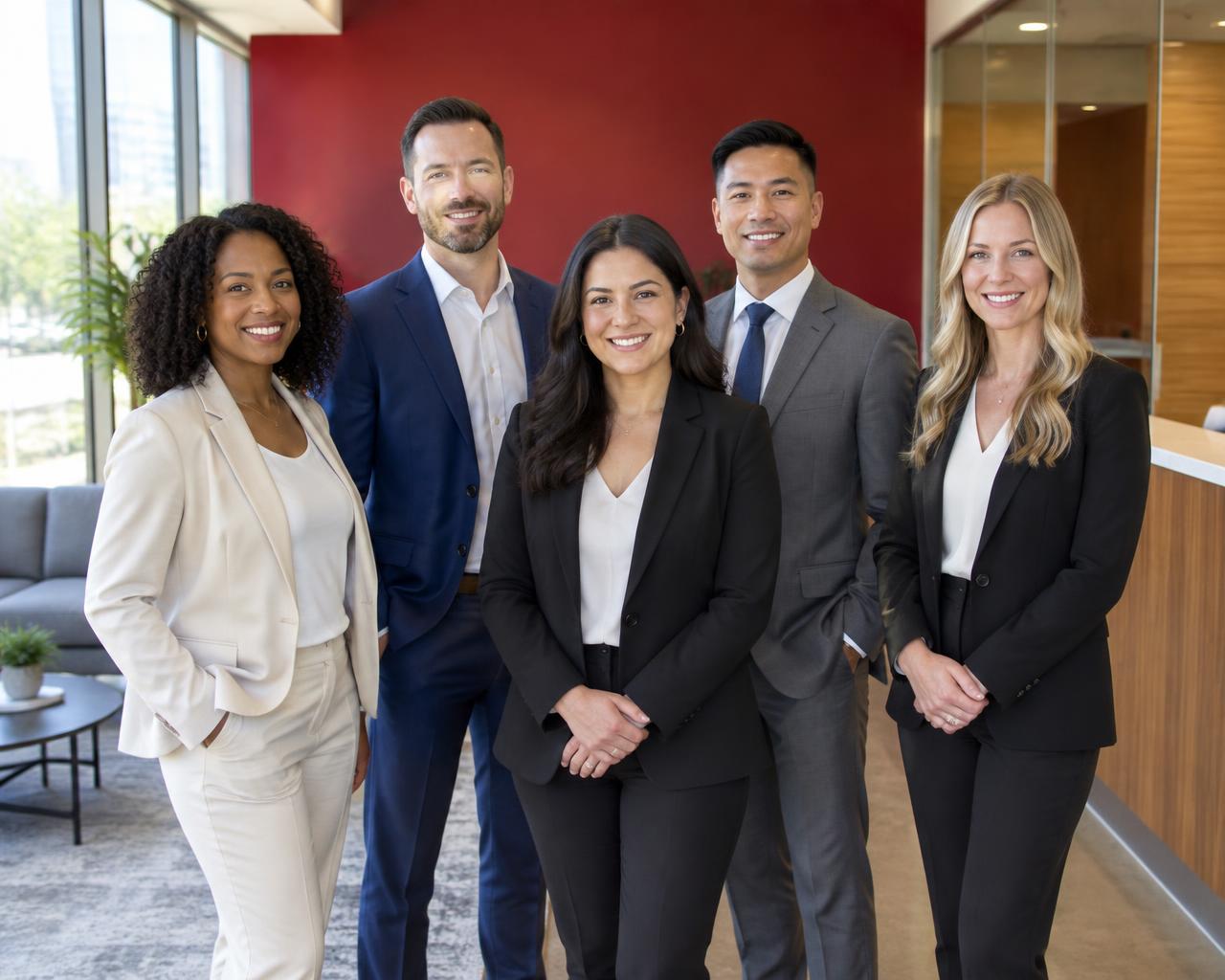 The Keller Williams Empire Estates team in their Rancho Cucamonga office